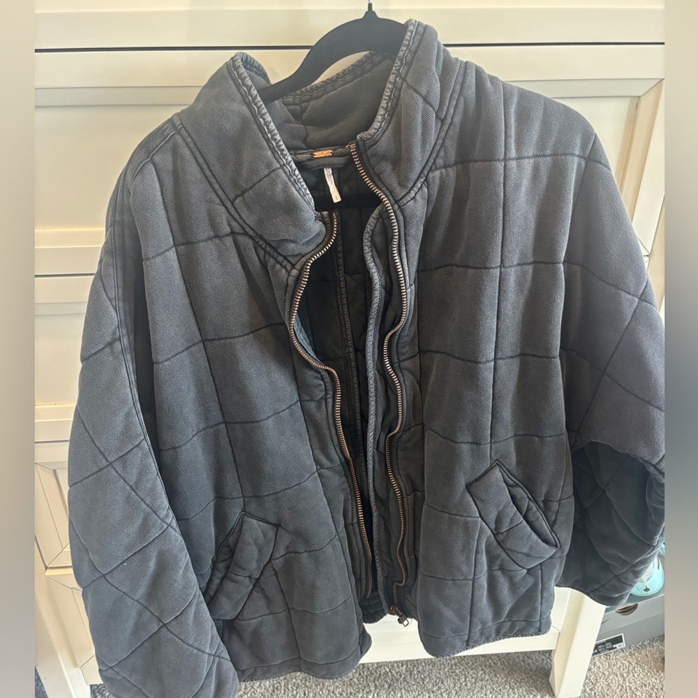 free people dolman quilted jacket